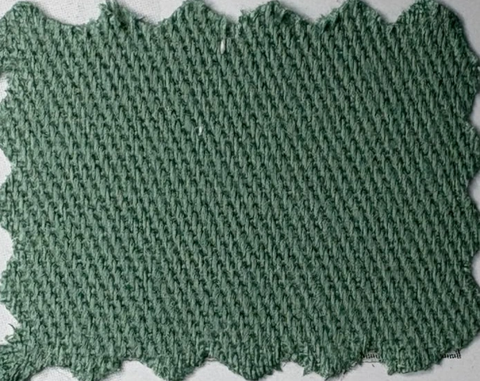 Amostra da cor Verde Oliva 4580