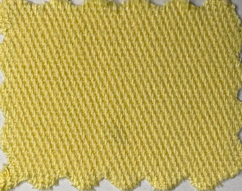 Amostra da cor Amarelo Claro 4585
